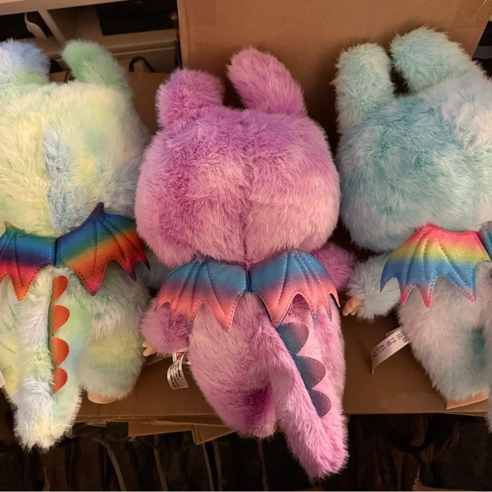 BLUE BIG INTO Z doll! INSPIRED/CUSTOM Labubu Lafufu Zimomo Plush Doll 22” Tall! - Picture 2 of 7